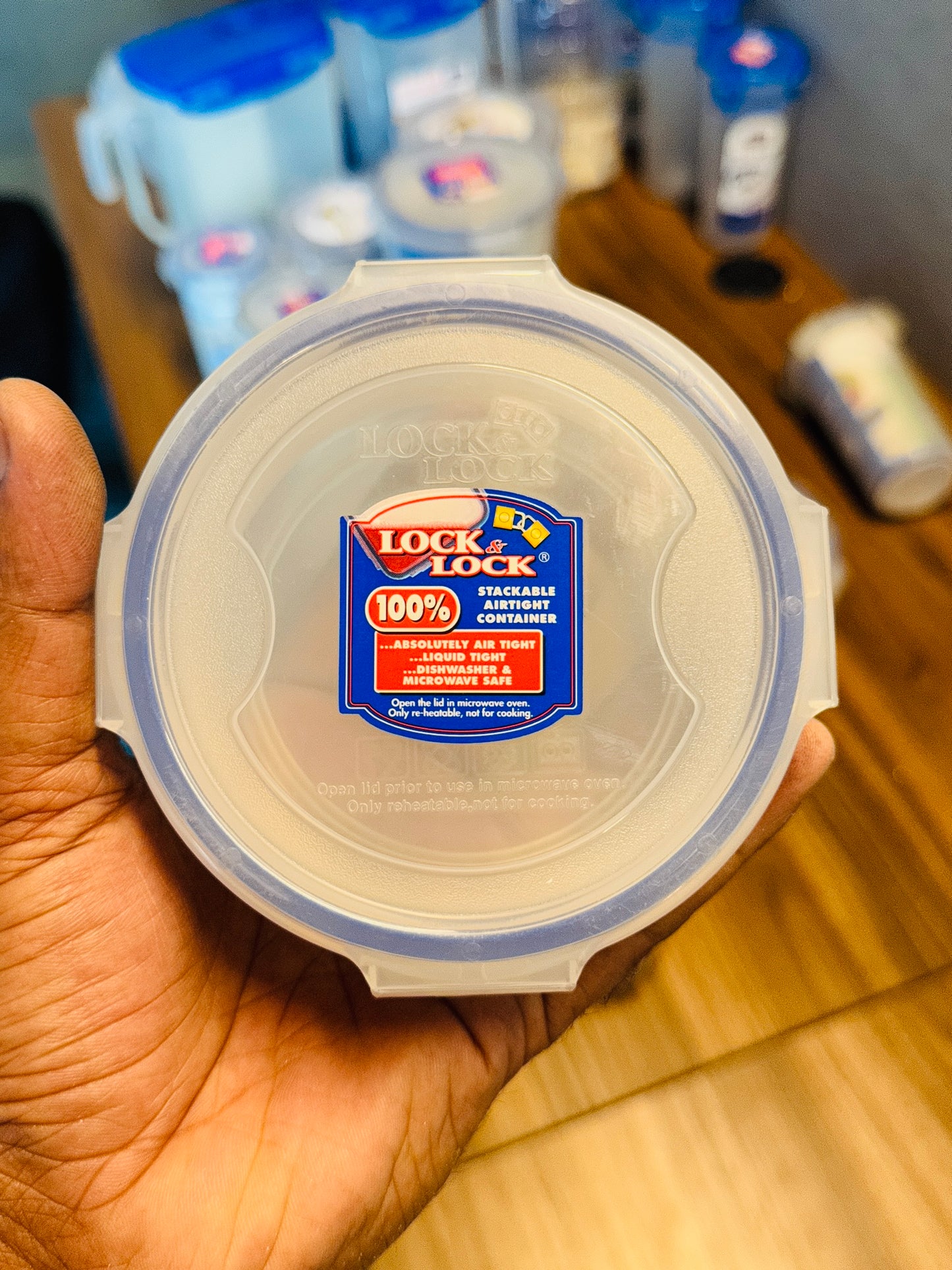 ROUND SHORT FOOD CONTAINER (3-Sizes)