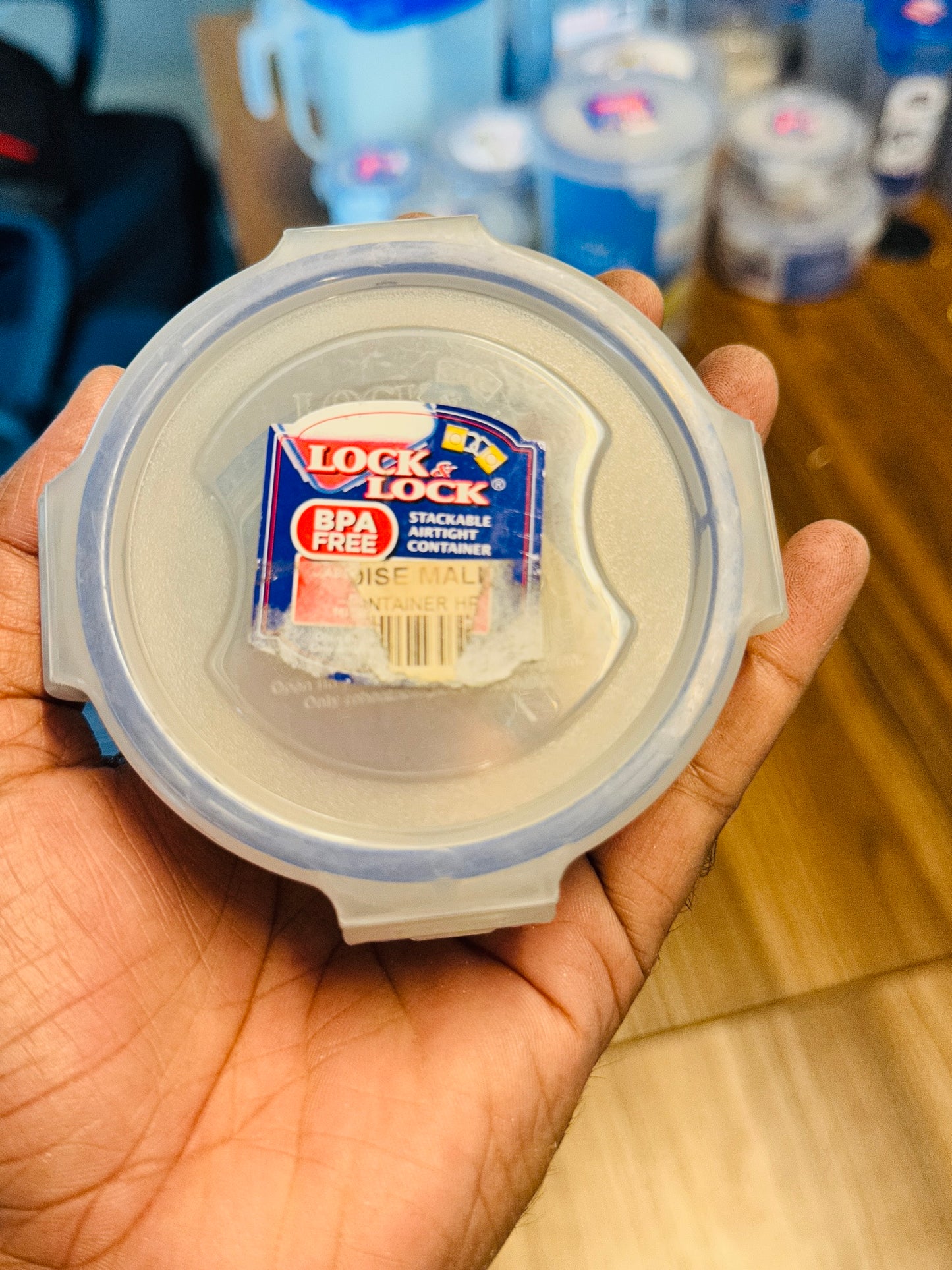 ROUND SHORT FOOD CONTAINER (3-Sizes)
