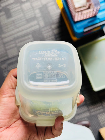 ZEN STYLE SQUARE FOOD CONTAINER (3-Sizes)
