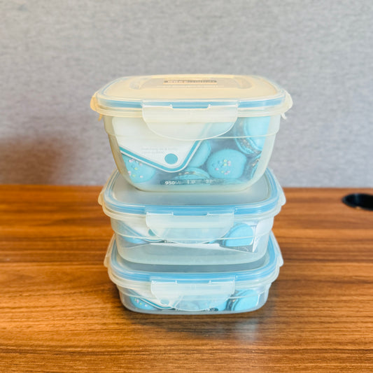 EASY MATCH SQUARE BOWL FOOD CONTAINER 950ML