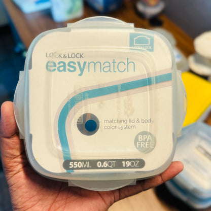 EASY MATCH SQUARE BOWL FOOD CONTAINER 950ML