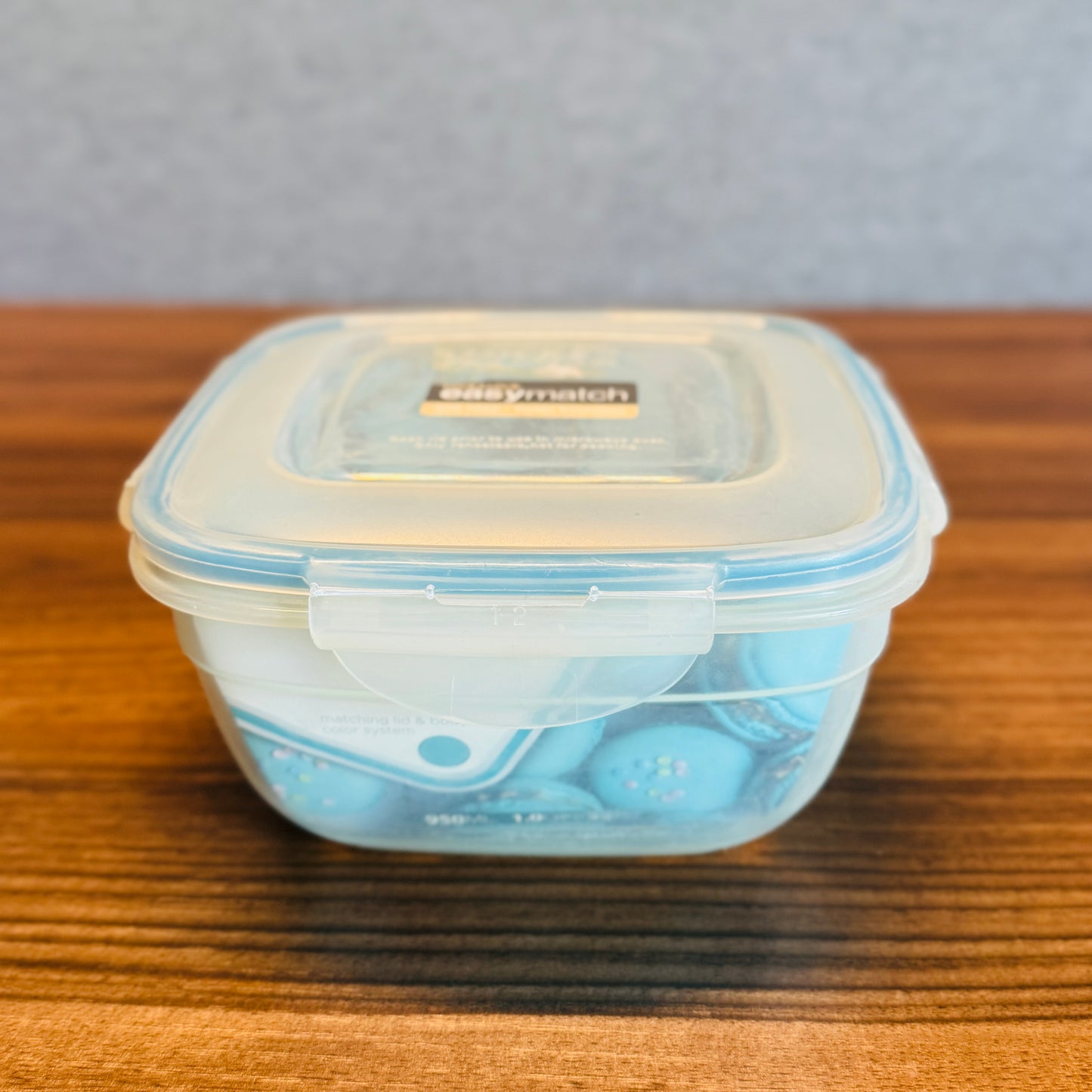 EASY MATCH SQUARE BOWL FOOD CONTAINER 950ML