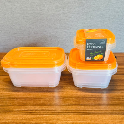 NEW EZ LOCK RECT. CONTAINER 3P SET