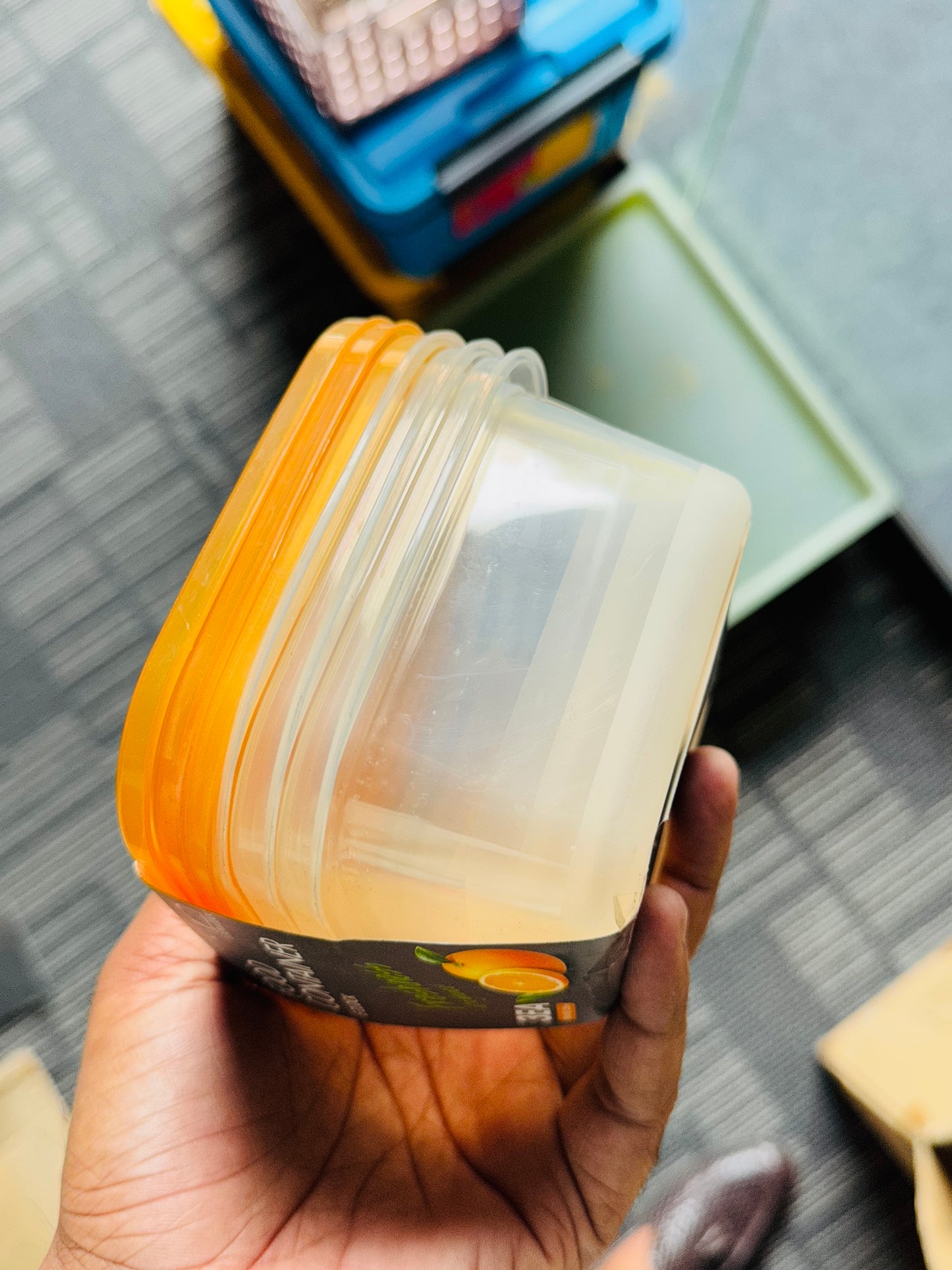 NEW EZ LOCK RECT. CONTAINER 3P SET