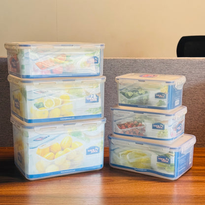 RECTANGULAR SHORT FOOD CONTAINER (6-Sizes)