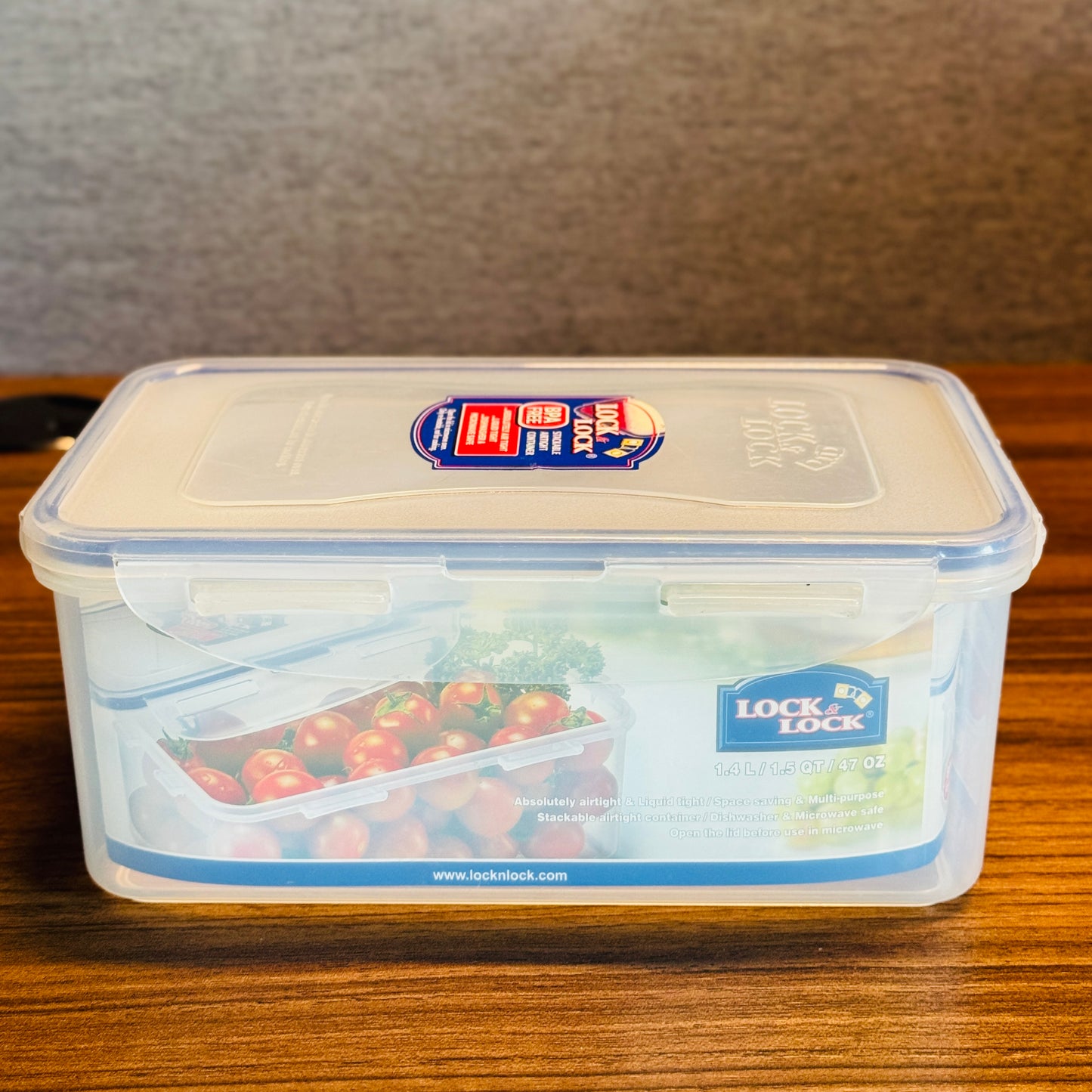 RECTANGULAR SHORT FOOD CONTAINER (6-Sizes)