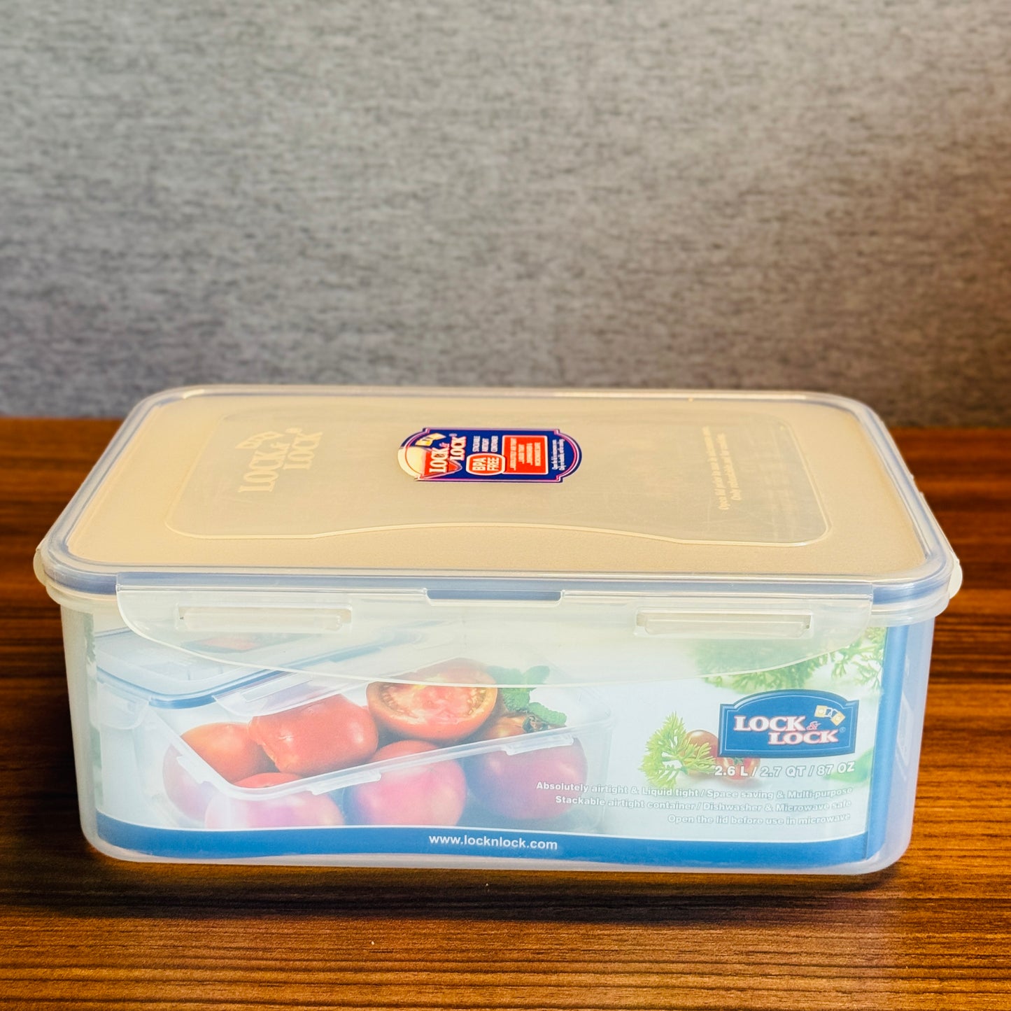RECTANGULAR SHORT FOOD CONTAINER (6-Sizes)