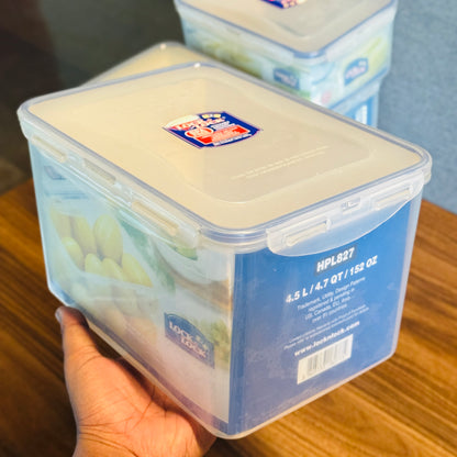 RECTANGULAR SHORT FOOD CONTAINER (6-Sizes)