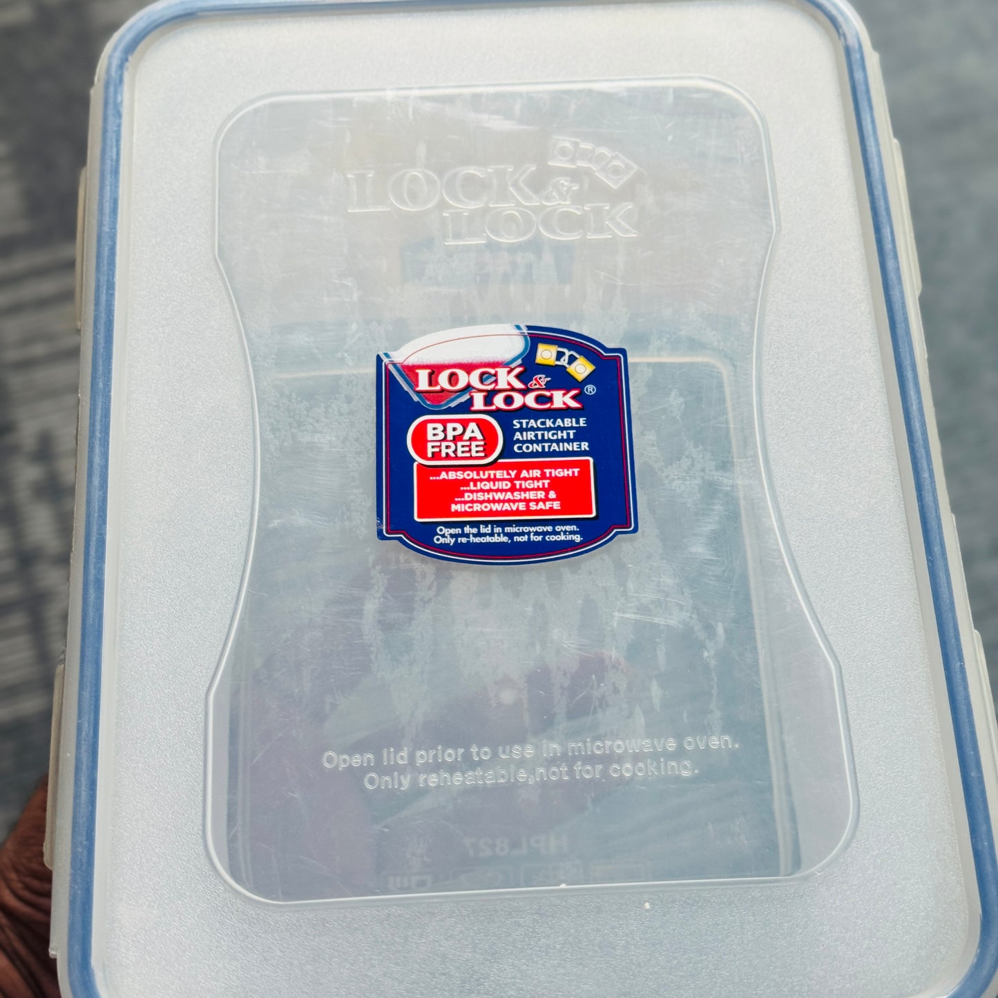 RECTANGULAR SHORT FOOD CONTAINER (6-Sizes)