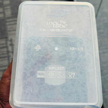 RECTANGULAR SHORT FOOD CONTAINER (6-Sizes)