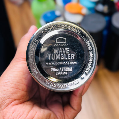 WAVE TUMBLER 750ML BLACK
