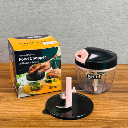 3 Blades Manual Food Chopper