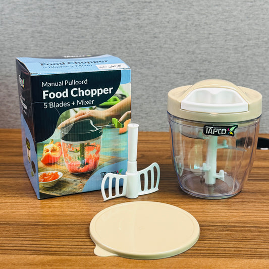 5 Blades Manual Food Chopper