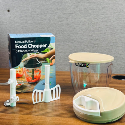 5 Blades Manual Food Chopper