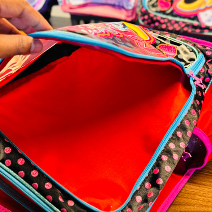 17.5" Backpack Reflective Strip,  2 Compartments,  1 Front & 2Sides Pockets
