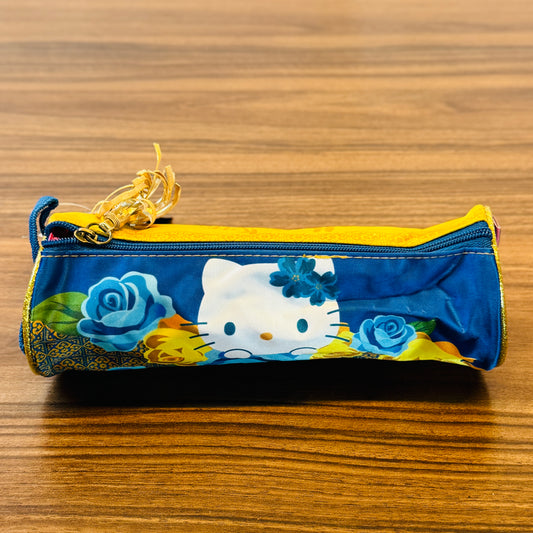 Round Pencil Case W/ Strap (HKH)