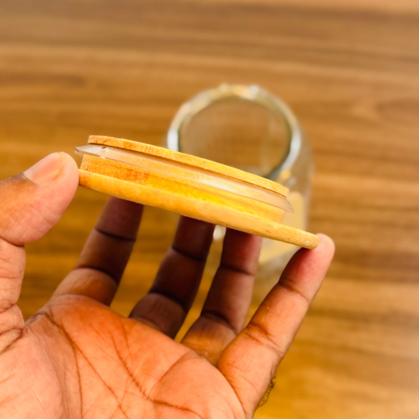 Coco Container - Wooden Lid