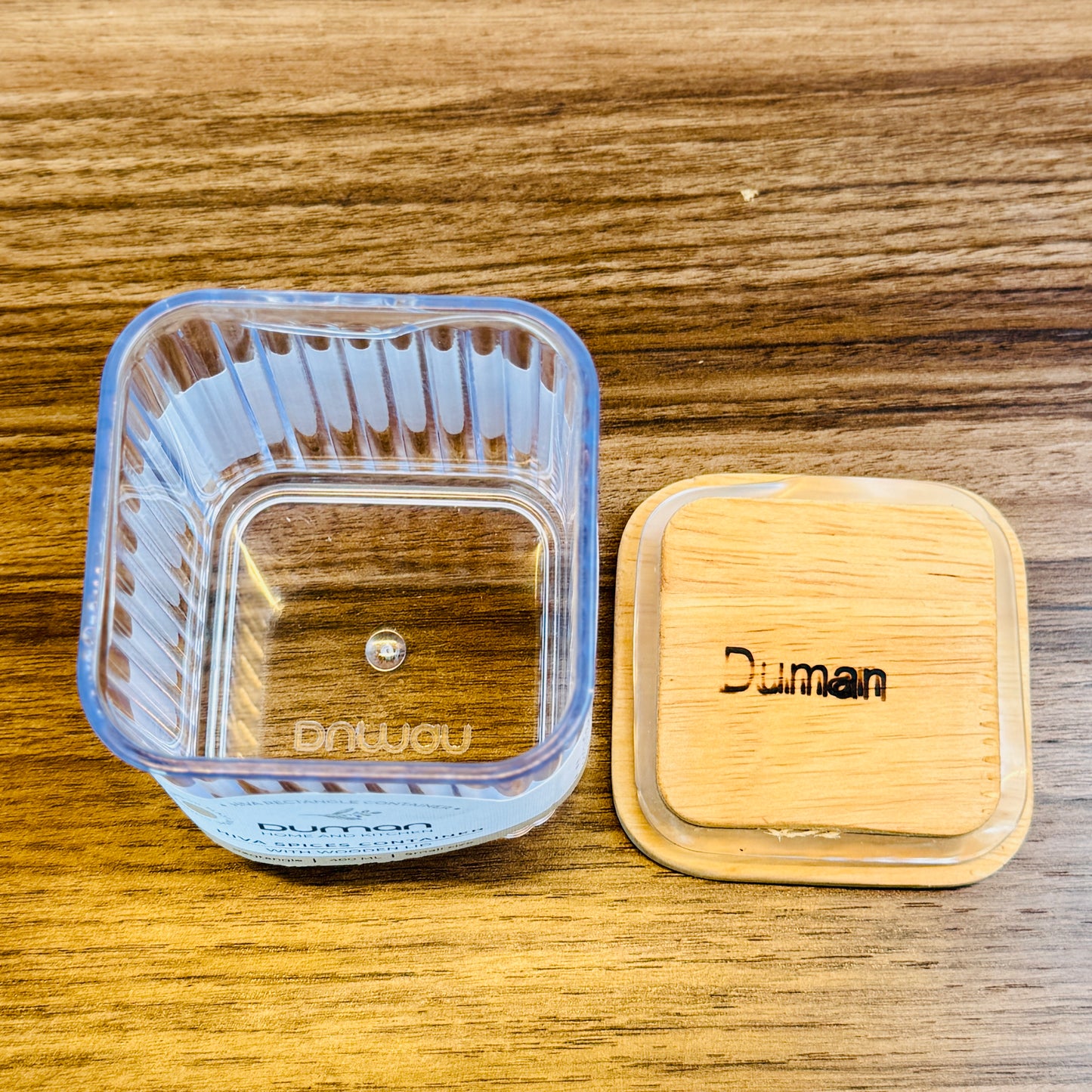 Hiva Beans Container - Wooden Lid (5-Sizes)