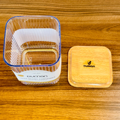 Hiva Beans Container - Wooden Lid (5-Sizes)