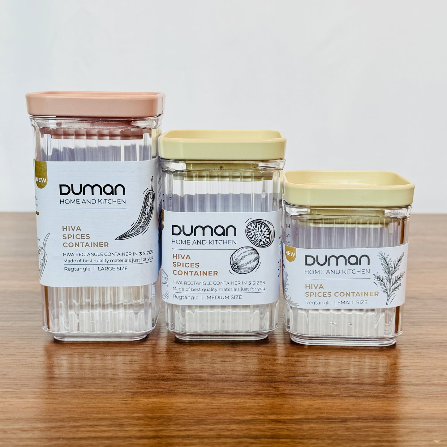 Hiva Spices Container (3-Sizes)