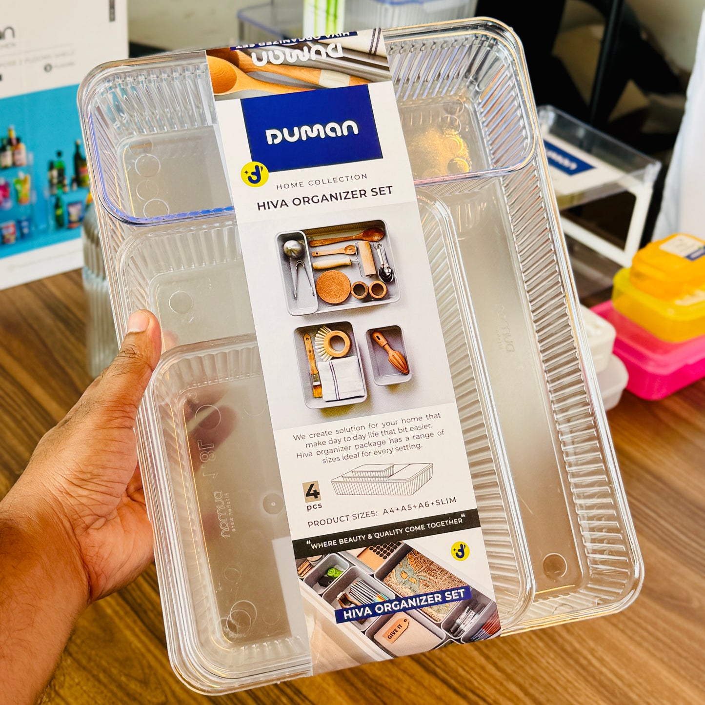 Hiva Organizer Set-Four Pieces