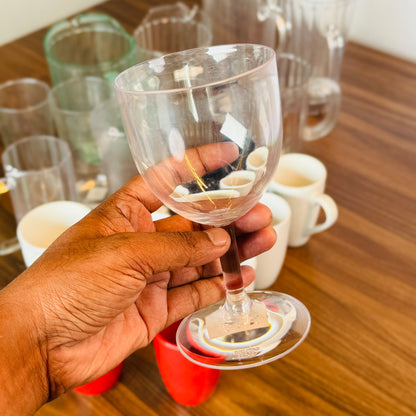 Wine 12 Oz Clear