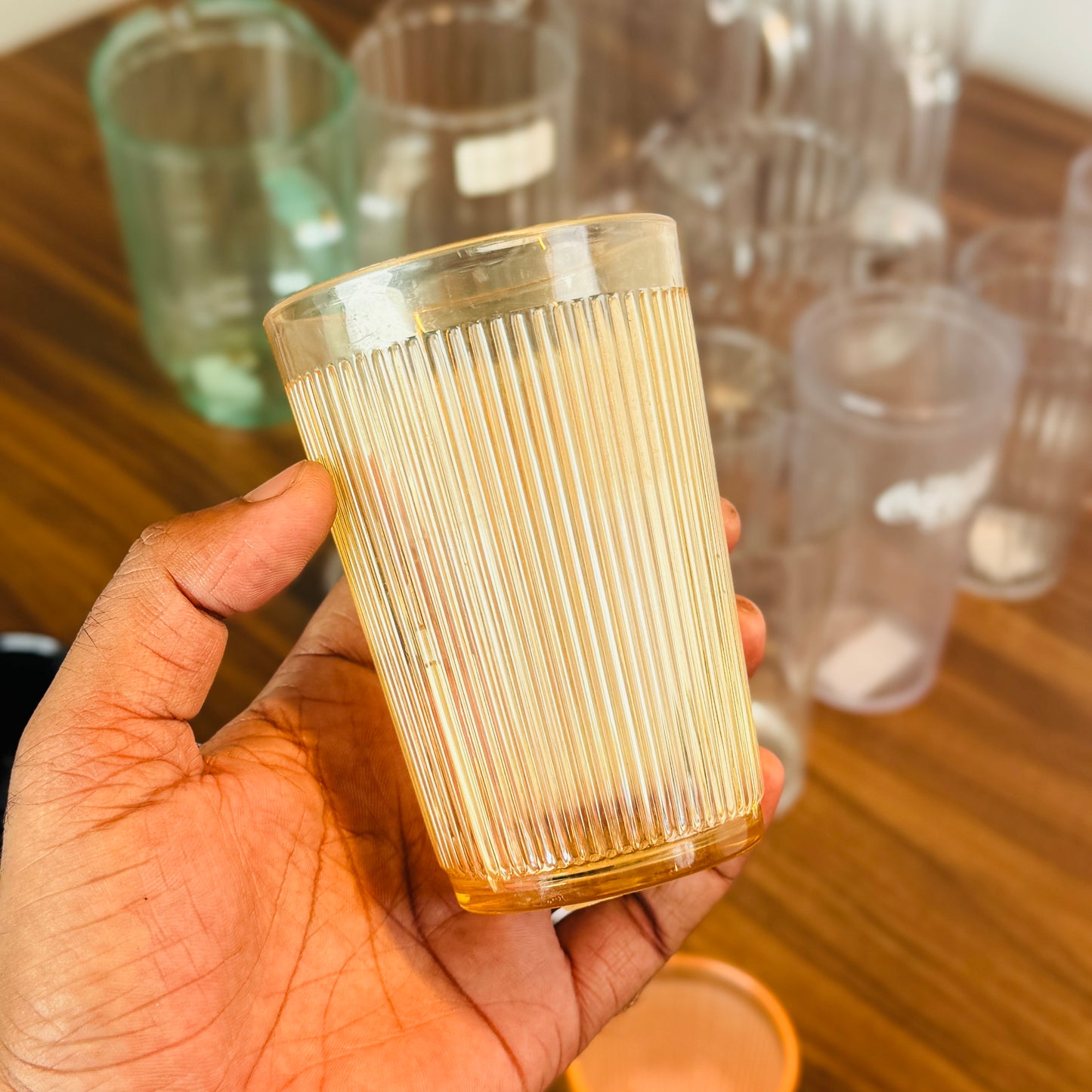 9.5 Oz Crystal Glow Honeywell Tumbler