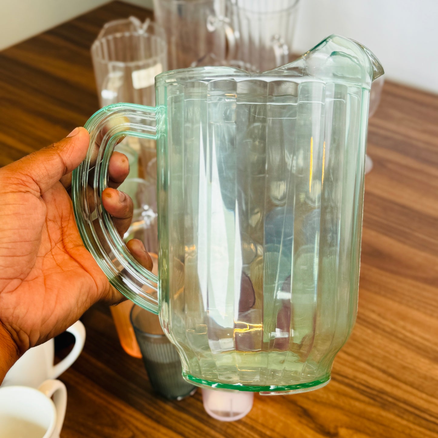 Pitcher 60 Oz Bottle Green