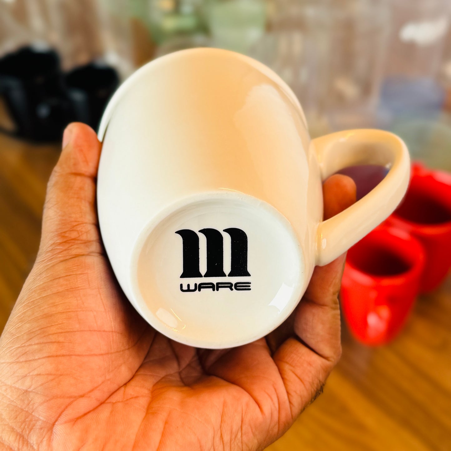 Mug Porcelain Ware Plain White