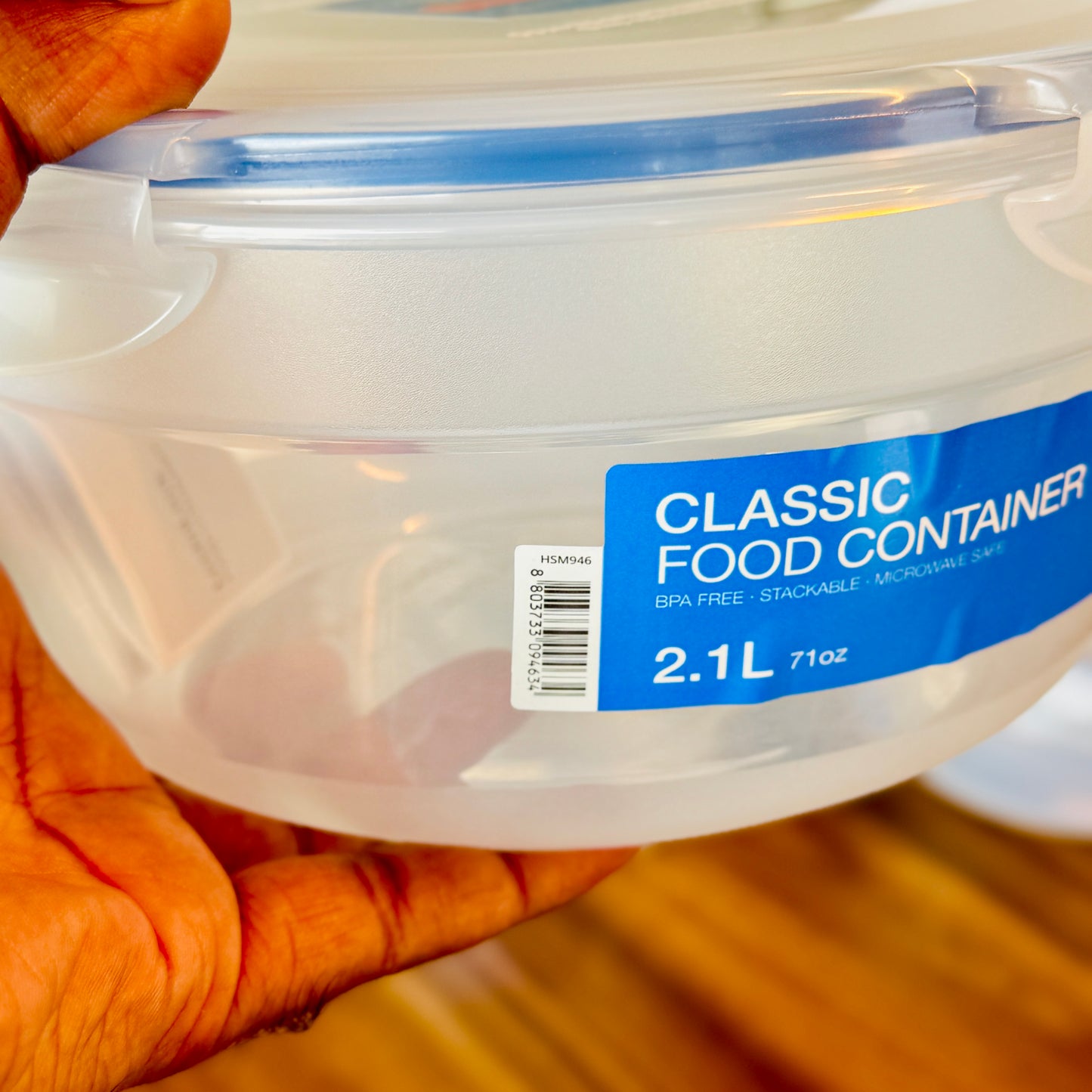 Round Salad Bowl 2.1L