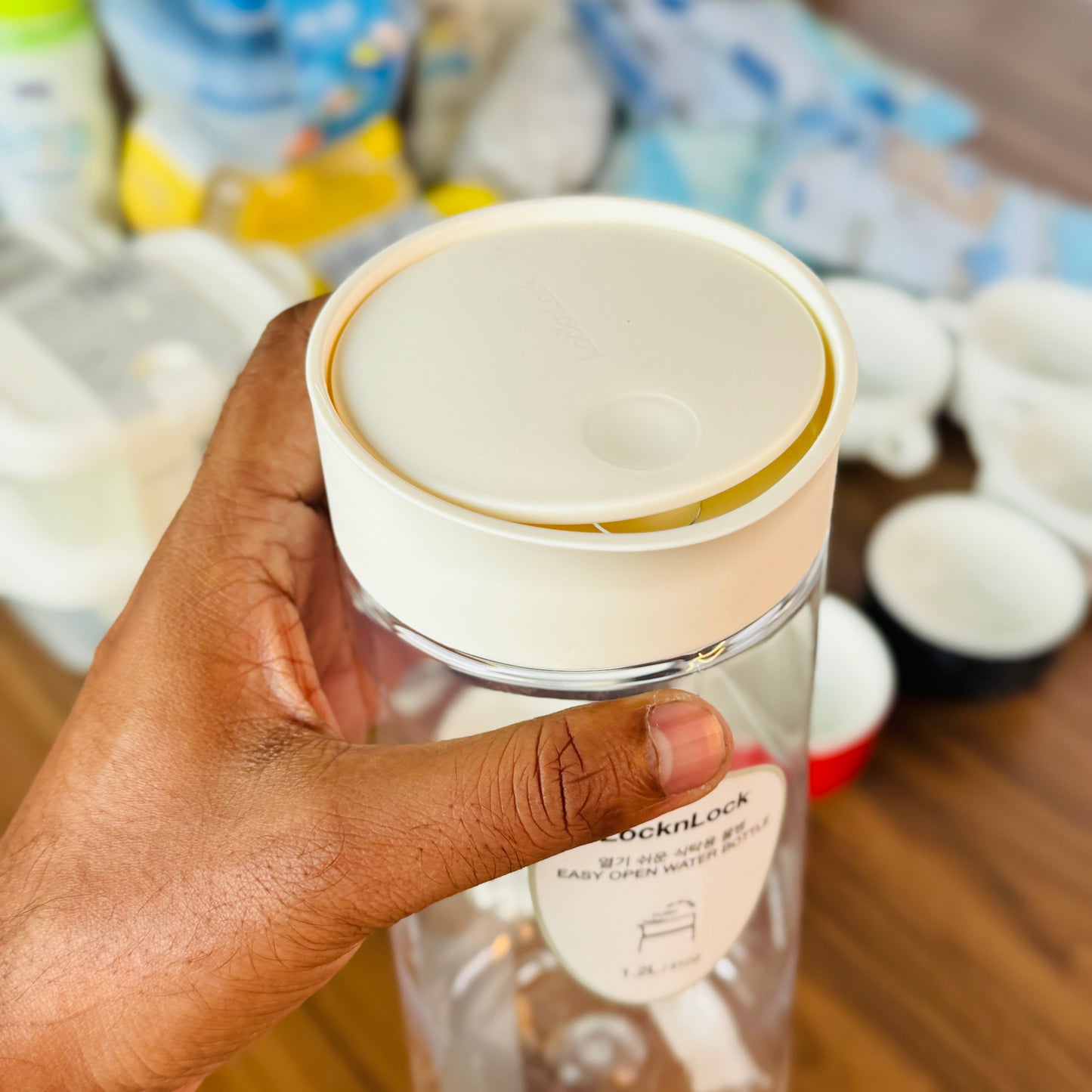 Push Bottle-1.2L White