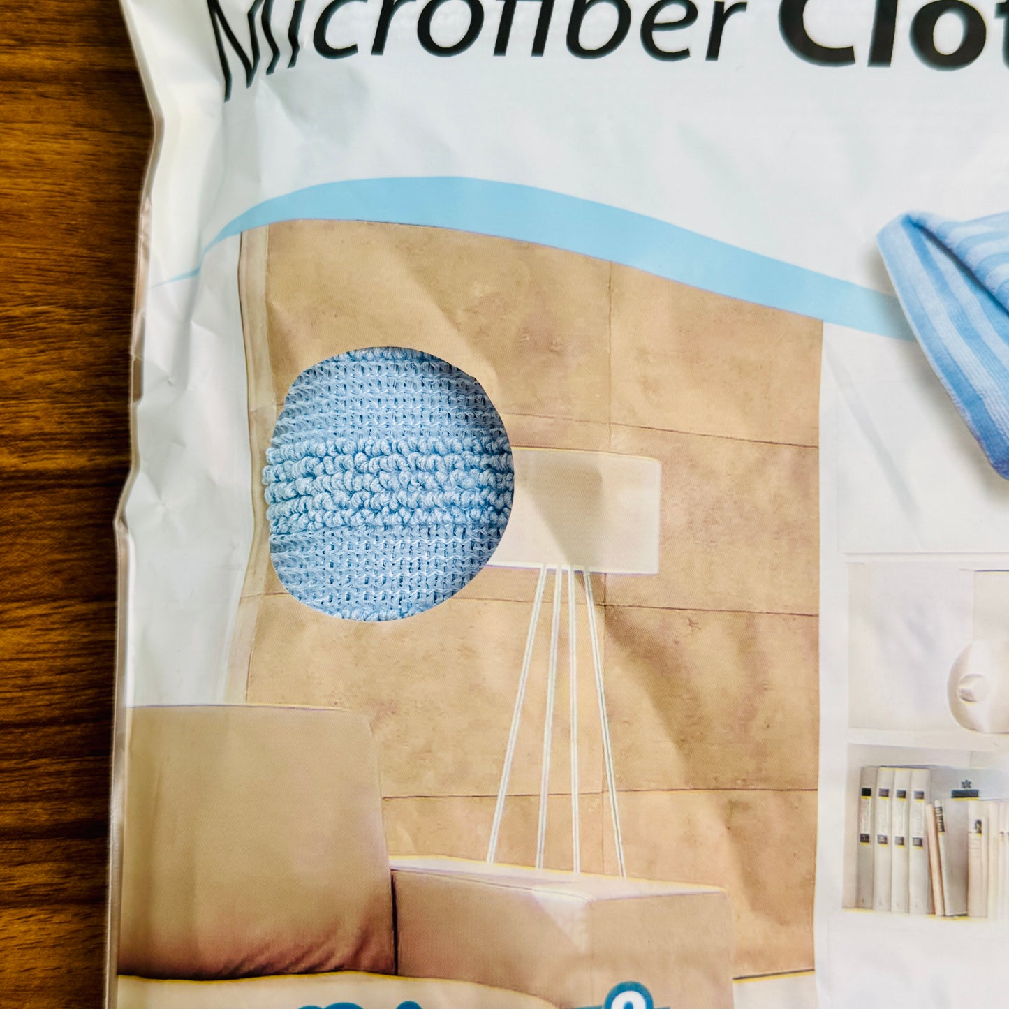 Microfiber Cloth Floor Cleaning 50*40Cm- Blue