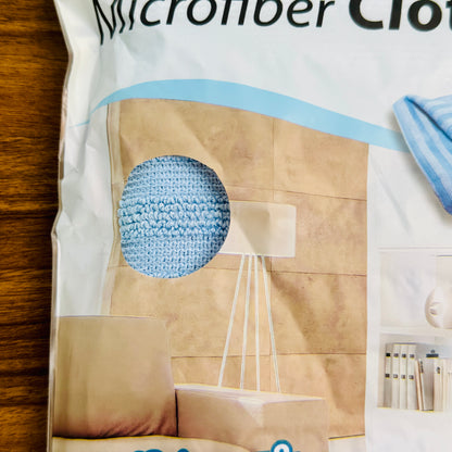 Microfiber Cloth Floor Cleaning 50*40Cm- Blue