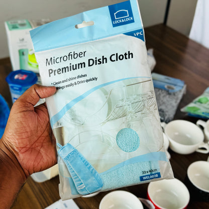 Premium Dish Cloth 33*40Cm - Blue