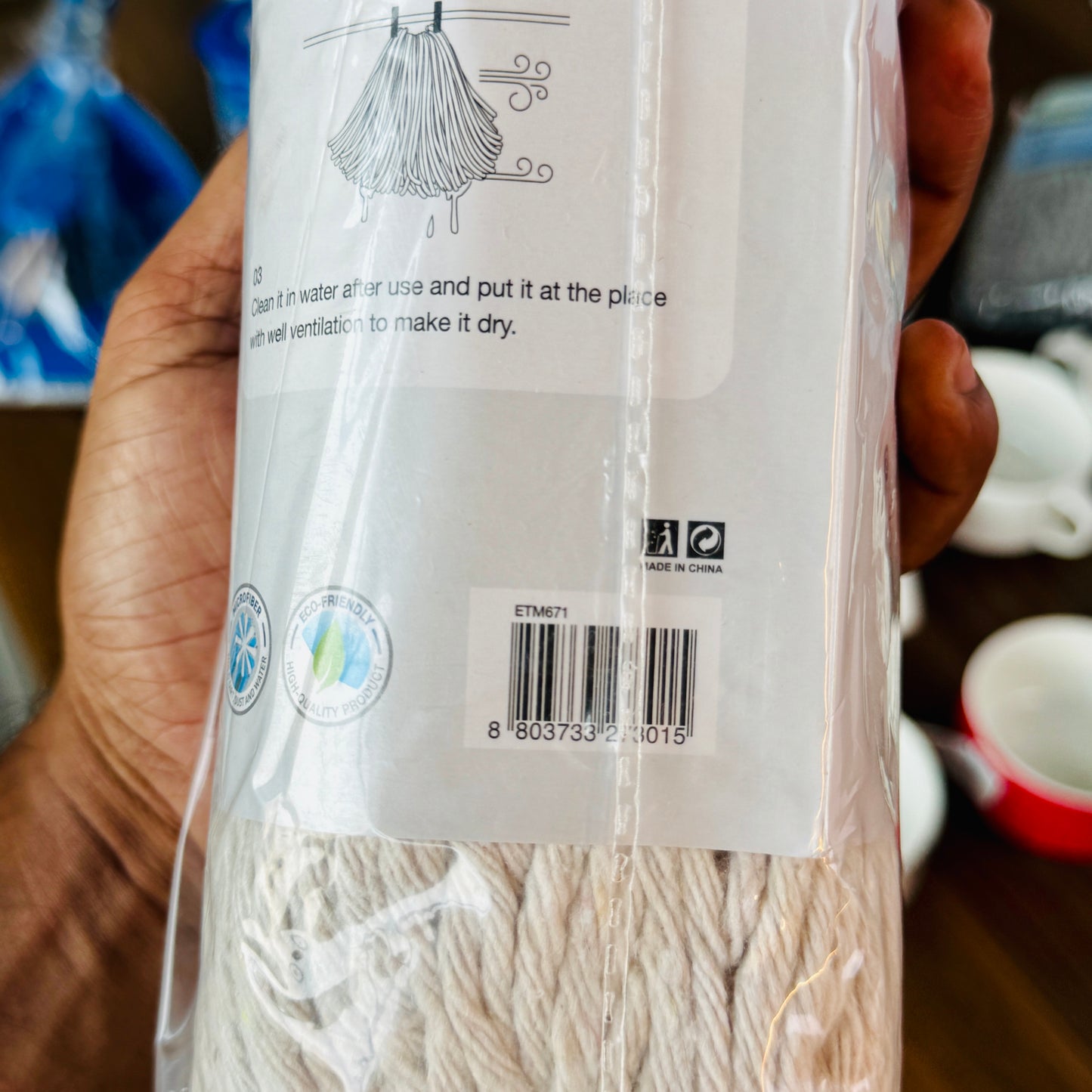 40Cm Microfiber Mop Refill 120G